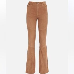 PAIGE HIGH WAISTED 100% SUEDE LAUREL CANYON JEANS